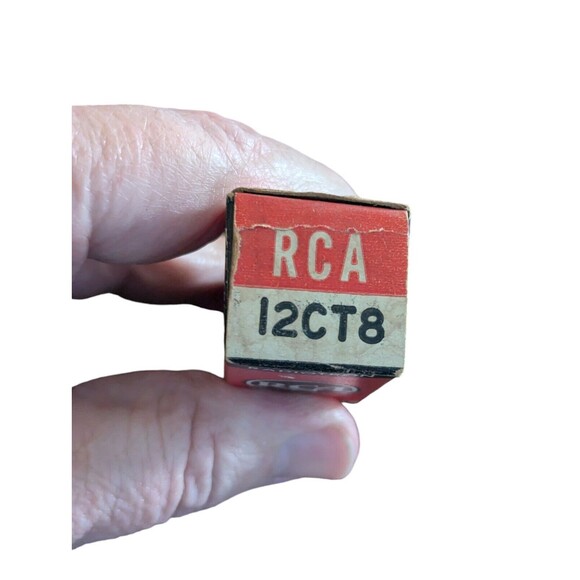 RCA 12CT8 Triode Pentode Sync Amplifier Sweep Audio Vacuum Tube Valve Radio TV - Picture 2 of 6